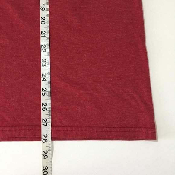 RIPNDIP Red Pocket T Shirt w/White Cat in Pocket Crew Neck Short Sleeves Size M - Picture 12 of 13